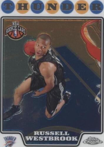 Russell Westbrook 2008-09 Topps Signature Rookie RC /2325 Russell Westbrook 2008-09 Topps Signature Rookie RC /2325