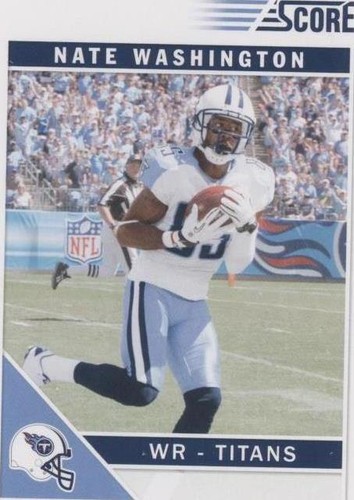 2011 Score Nate Washington #288