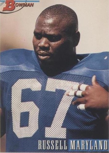 1993 Bowman Russell Maryland #35