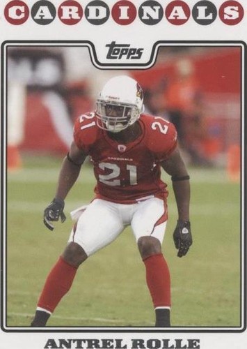 2008 Topps Antrel Rolle #253