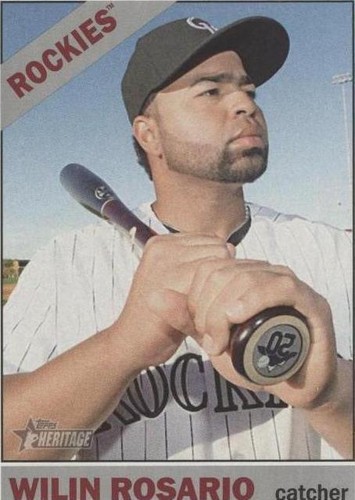 2015 Topps Heritage - Wilin Rosario #93