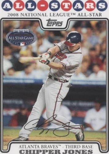 2008 Topps Updates & Highlights - Chipper Jones #UH5