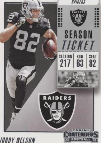 2018 Panini Contenders Jordy Nelson #26
