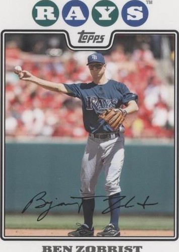 2008 Topps Updates & Highlights - Ben Zobrist #UH168