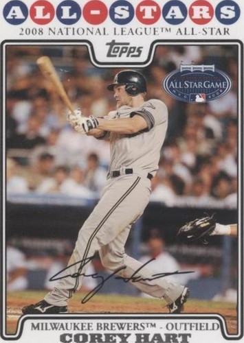 2008 Topps Updates & Highlights - Corey Hart #UH276