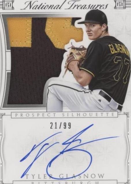 Panini National Treasures 2015 - Tyler Glasnow #21