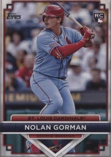 2023 Topps Flagship Collection - Nolan Gorman #95