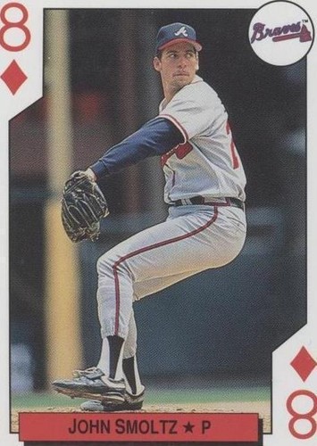 1992 Bicycle Major League All-Stars - John Smoltz #8D