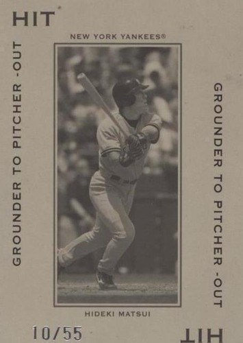 2005 Donruss Throwback Threads - Hideki Matsui #PG-25