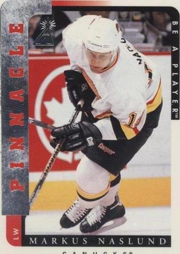 その他 Upper Deck Markus Naslund 1 of 1 Markus Naslund ROOKIE Hockey Card UPPER DECK RARE Vancouver