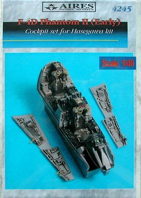 Aires 1/48 F-4D Phantom II Early Cockpit Set for Hasegawa kit 4245