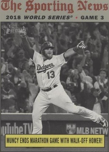 2019 Topps Heritage - Max Muncy #307