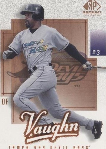 2001 SP Game Bat Edition - Greg Vaughn #12