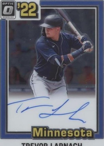 2022 Panini Donruss Optic - Trevor Larnach #81S-TL