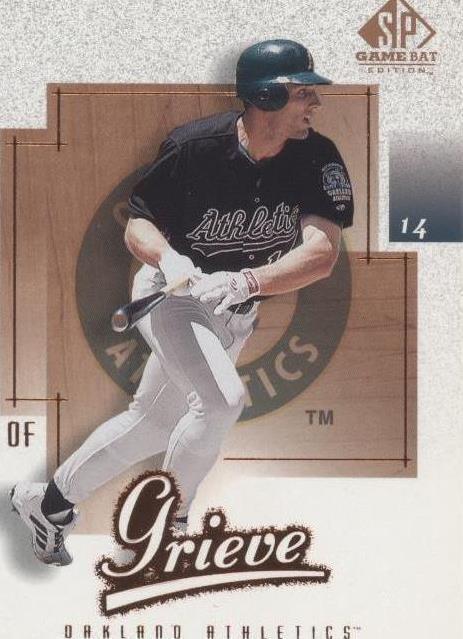 2001 SP Game Bat Edition - Ben Grieve #5