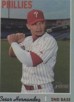 2019 Topps Heritage - Cesar Hernandez #THC-288