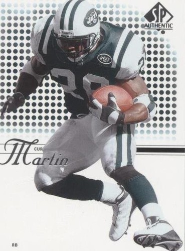 2002 SP Authentic Curtis Martin #30