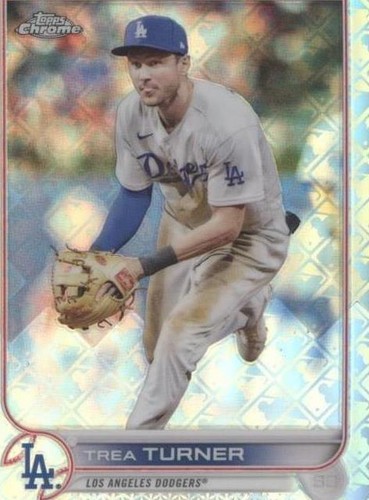 2022 Topps Chrome Logofractor Edition - Trea Turner #75