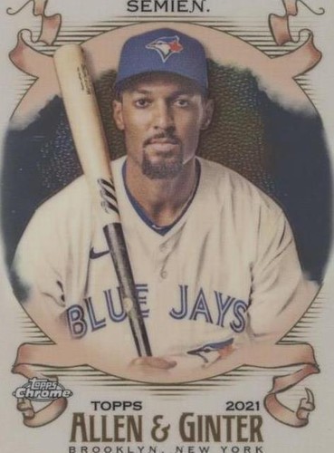 2021 Topps Allen & Ginter Chrome - Marcus Semien #169