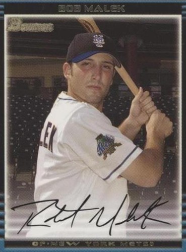 2002 Bowman Draft Picks & Prospects - Bob Malek #BDP94