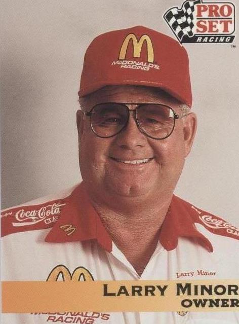 1992 Pro Set NHRA - Larry Minor #180