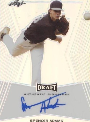 2014 Leaf Metal Draft - Spencer Adams #BA-SA1
