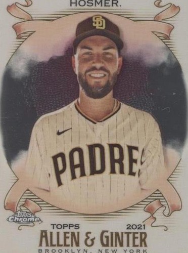 2021 Topps Allen & Ginter Chrome - Eric Hosmer #191