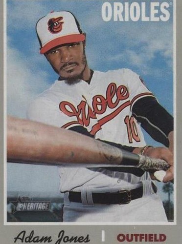 2019 Topps Heritage - Adam Jones #486