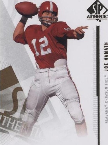 2013 SP Authentic Joe Namath #130