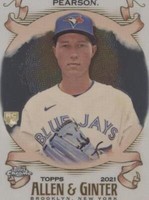 2021 Topps Allen & Ginter Chrome - Nate Pearson #113