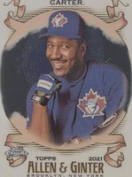 2021 Topps Allen & Ginter Chrome - Joe Carter #17