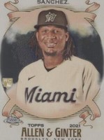 2021 Topps Allen & Ginter Chrome - Sixto Sanchez #140