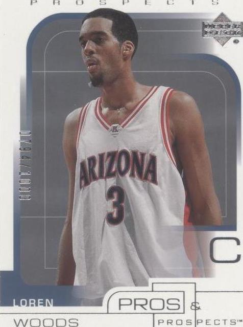 2001-02 Upper Deck Pros & Prospects - Loren Woods #114