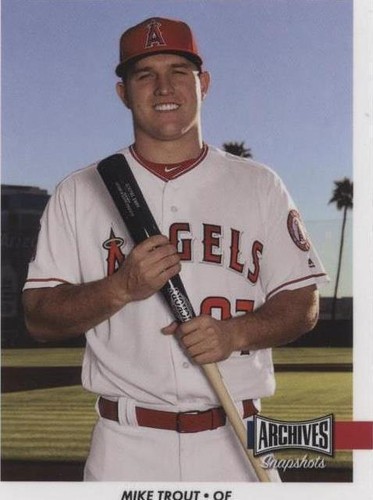 2017 Topps Archives Snapshots - Mike Trout #AS-MT