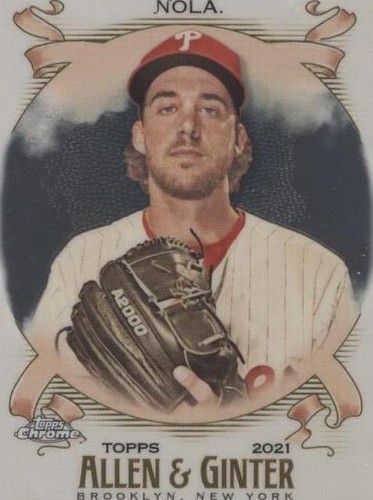 2021 Topps Allen & Ginter Chrome - Aaron Nola #215