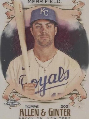 2021 Topps Allen & Ginter Chrome - Whit Merrifield #179