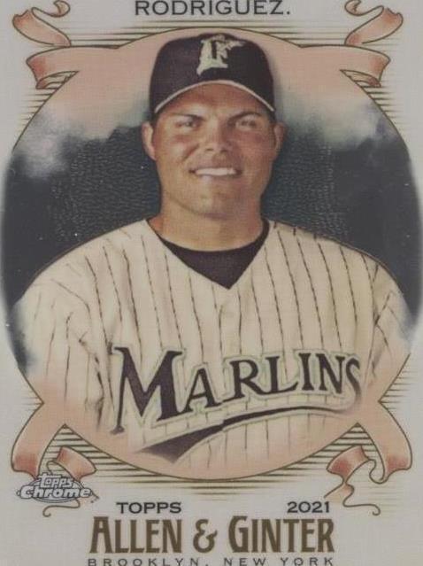 2021 Topps Allen & Ginter Chrome - Ivan Rodriguez #183