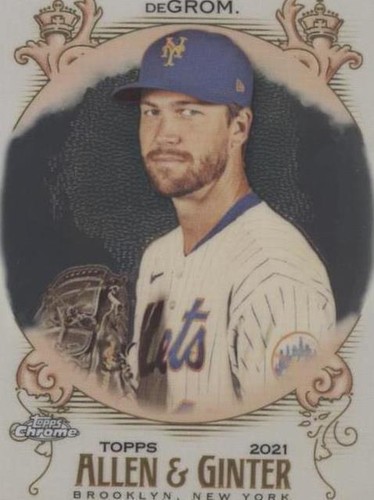 2021 Topps Allen & Ginter Chrome - Jacob deGrom #90