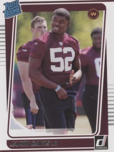 2021 Panini Donruss Jamin Davis #337