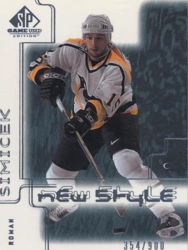 2000-01 SP Game Used Edition - Roman Simicek #80