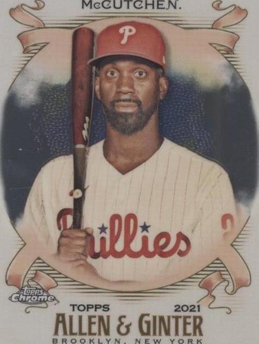 2021 Topps Allen & Ginter Chrome - Andrew McCutchen #134