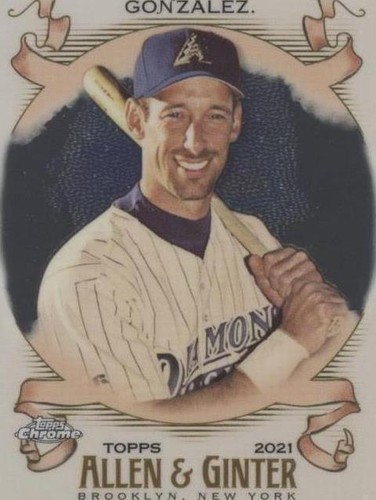 2021 Topps Allen & Ginter Chrome - Luis Gonzalez #21