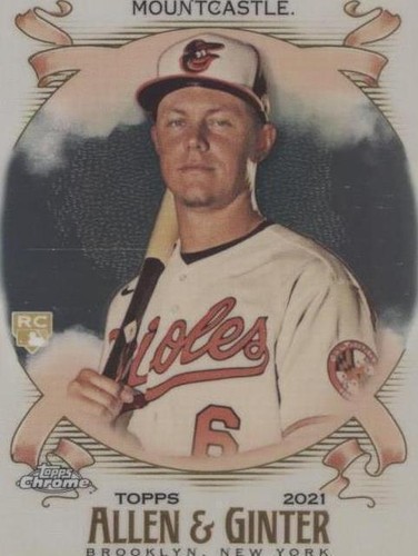 2021 Topps Chrome X-Fractor Ryan Mountcastle #63 PSA 9 MINT