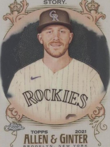 2021 Topps Allen & Ginter Chrome - Trevor Story #128