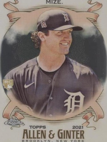 2021 Topps Allen & Ginter Chrome - Casey Mize #138