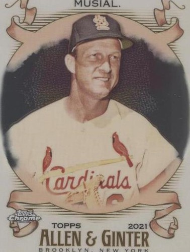 2021 Topps Allen & Ginter Chrome - Stan Musial #84
