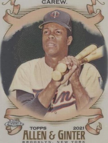 2021 Topps Allen & Ginter Chrome - Rod Carew #108