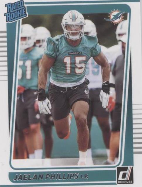 2021 Panini Donruss Jaelan Phillips #336