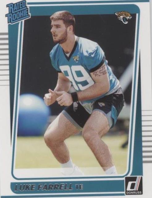 2021 Panini Donruss Luke Farrell #307