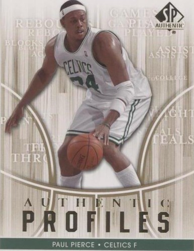 2008-09 SP Authentic - Paul Pierce #AP-41
